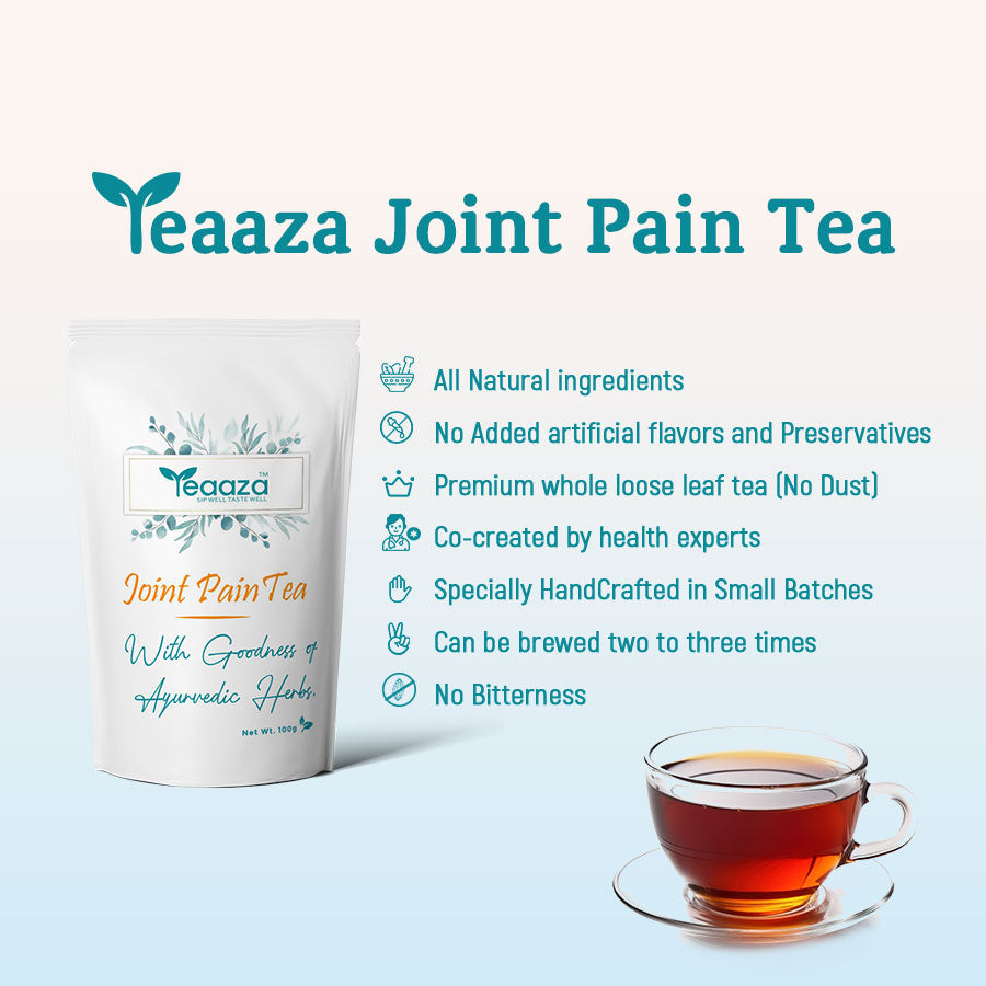 Joint pain tea post