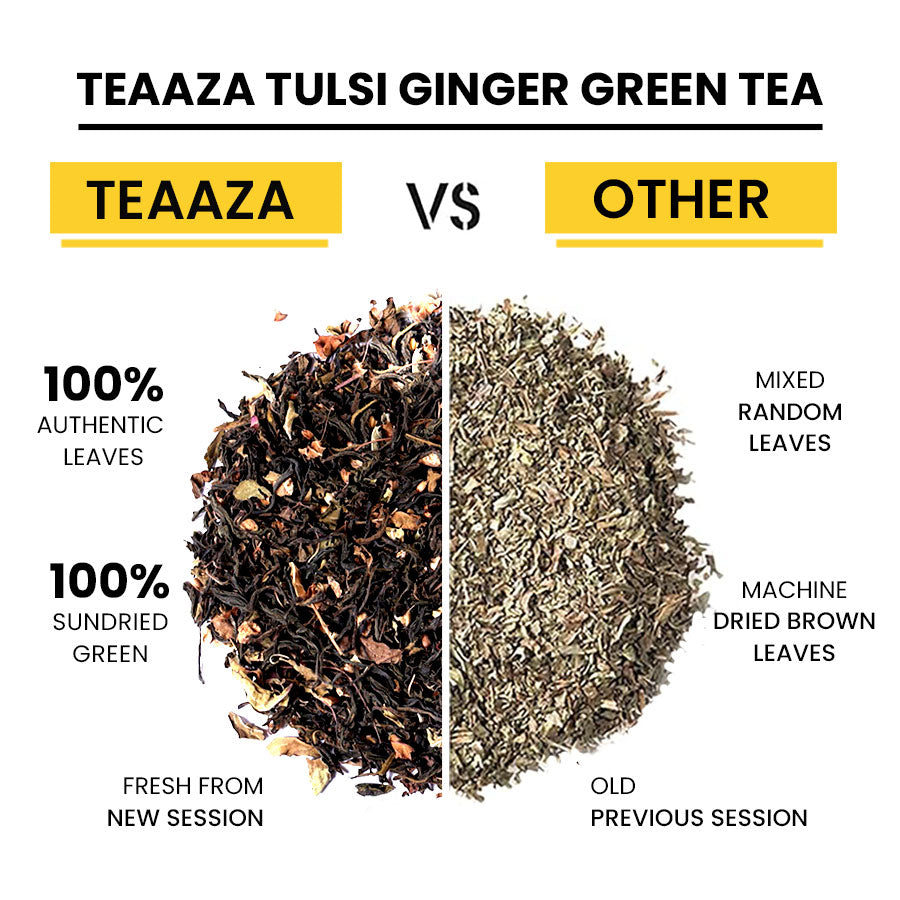 Tulsi ginger green Tea